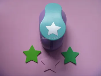 

free shipping 2"(5.0cm) lucky star eva foam punch greeting card handmade puncher Scrapbook Handmade puncher