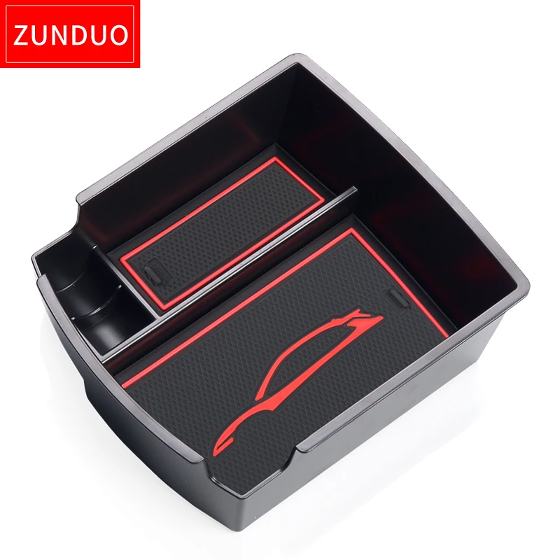 ZUNDUO для Hyundai Kona 2017 2018 2019 Kauai центральный автомобильный подлокотник хранения