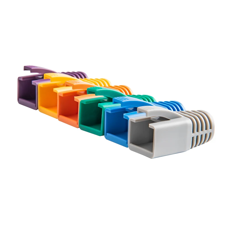 Big Size for Cable Outer Diameter 7.0-8.5mm 20pcs Cable Boots CAT6A CAT7 SFTP