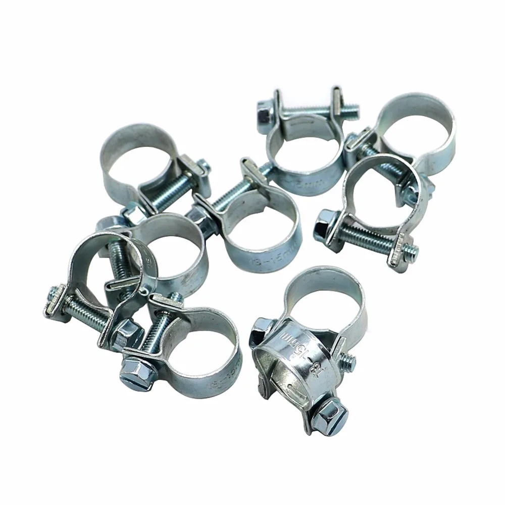 10PCS AUTO Fuel clamps NEW 5//16/"FUEL INJECTION HOSE CLAMP