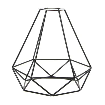 

Lampshade Pendant Light Decor Indutrial Wire Cage Style Retro Birdcage Style Ceiling Metal Easy Fit For Home