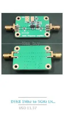 DYKB Biaser тройник 25 K-100 MHz RF Biaser DC блокатор коаксиальный канал для VHF AM HAM Радио RTL SDR LNA низкий уровень шума усилитель BiasTee