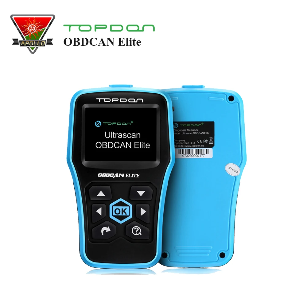 Topdon OBDII EOBD Code Reader OBDCAN Elite ABS/SRS Auto Diagnostic Scanner Airbag Scanner for Autel AutoLink AL619 Topdon OBDII EOBD Code Reader OBDCAN Elite ABS/SRS Auto Diagnostic Scanner Airbag Scanner for Autel AutoLink AL619