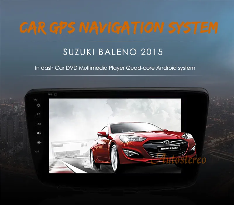 Flash Deal Octa core Quad Android Car GPS Navigation Car DVD Player For Suzuki Baleno 2015-2018 multimedia stereo auto pad navi autostereo 8