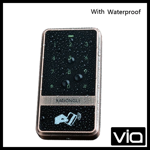 

C60 ID+Waterproof Free Shipping wieless metal case touch screen Automatic card Door Lock System access control 5 color available