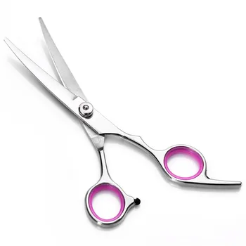 

6" Stainless Steel Pet Grooming Scissors Dog Cat Cutting Hair Shears Sharp Edge Barber Up/Down Curved Blade Scissors Pets Supply
