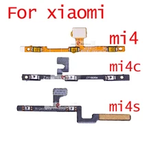 1 шт. Новинка для Xiaomi Mi4 M4 Mi4c Mi4s кнопки включения/выключения громкости гибкий кабель