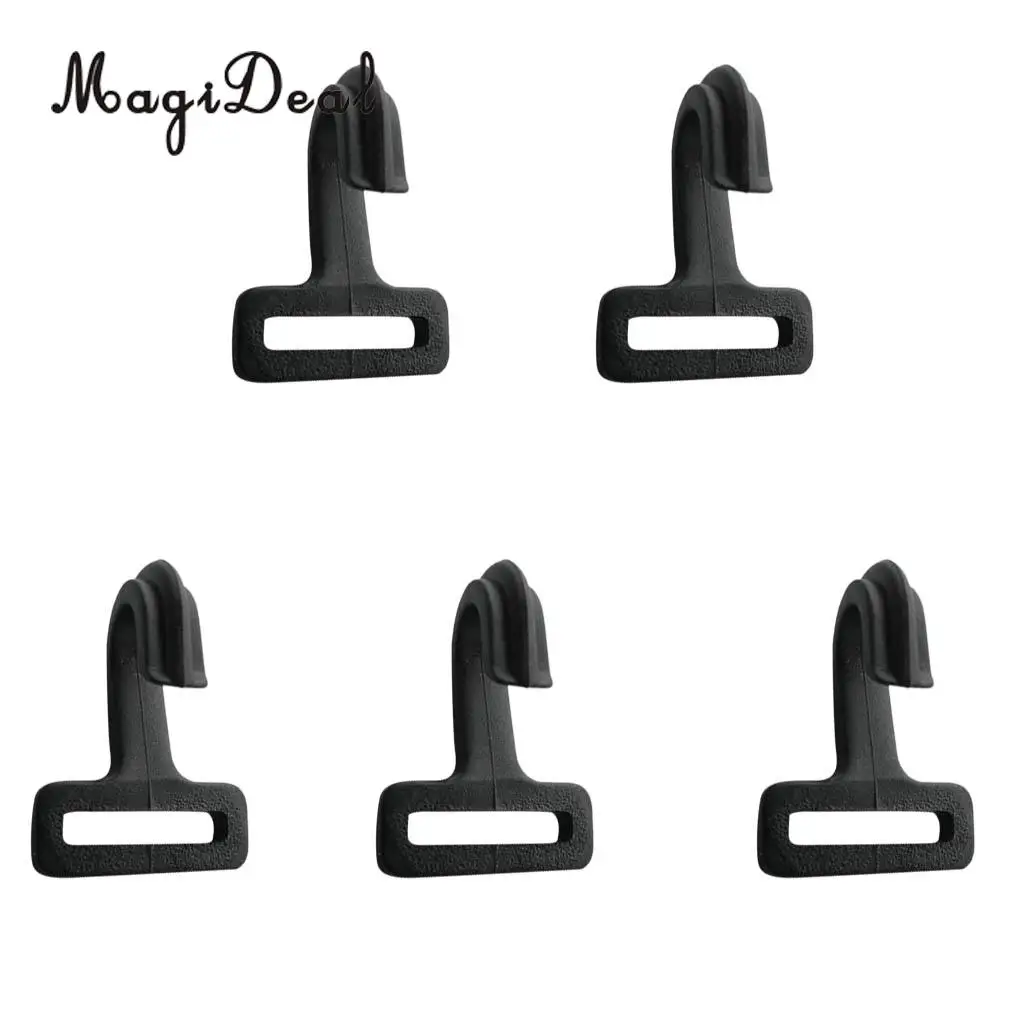 MagiDeal High Quality 5 Pieces Plastic Outdoor Camping Tent Pole Hook Lamp Hanging Hanger
