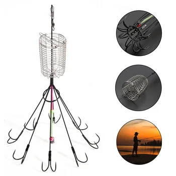 

New Octopus Umbrella Shape Fish Hooks Fishing Accessories for Outdoor Supplies LMH66