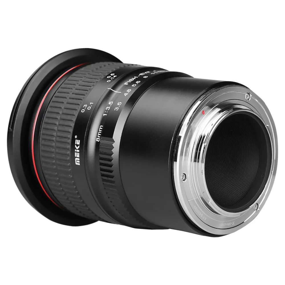 Meike 8 мм f/3 5 Ультра HD объектив рыбий глаз для Fuji X mount prime Lens|lens for fuji|8mm f/3.5fisheye lens 8mm |