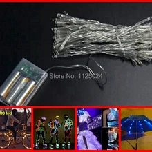 10 м на батарейках 80 светодиодный мини-сказочный гирлянда для рождества/свадьбы, рождественские гирлянды, вечерние Decorat-9 цветов по желанию