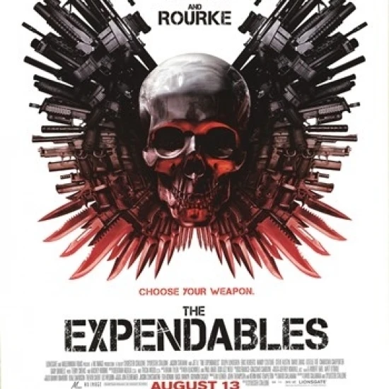 The Expendables - Skull One Sheet Poster Print (24 x 36)