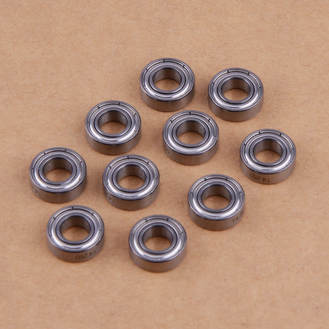 LETAOSK 10pcs Double Shielded Miniature Ball Bearing Fit For TAMIYA