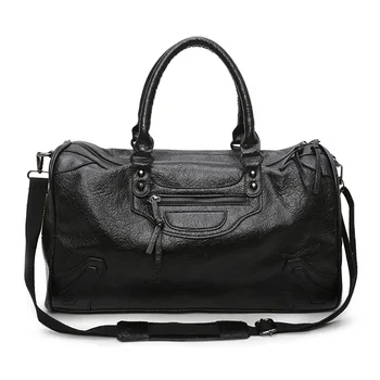 

Short-distance travel bag female portable large-capacity duffel bag male travel boarding bag sports fitness Handbags female tide