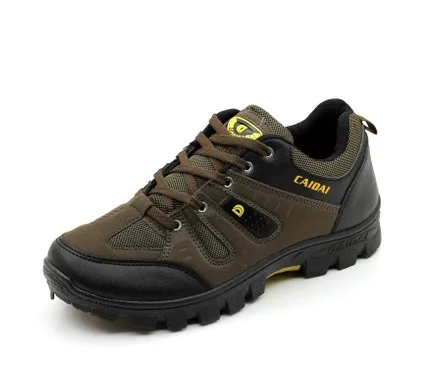 

Spring mountaineering shoes leisure sports outdoor breathable hiking waterproof wear-resistant light climbing shoes