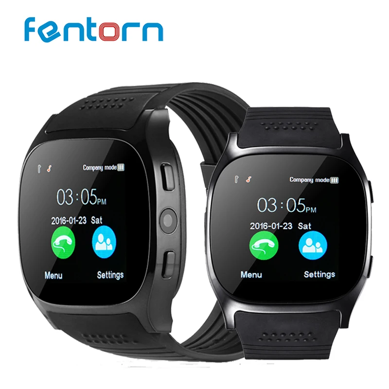 t8 bluetooth smart watch smartwatch with camera