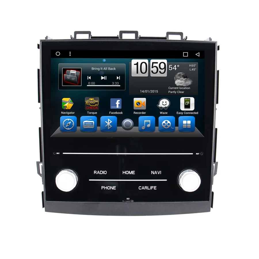 Navirider Android 8.1.0 octa core car dvd player for Subaru XV