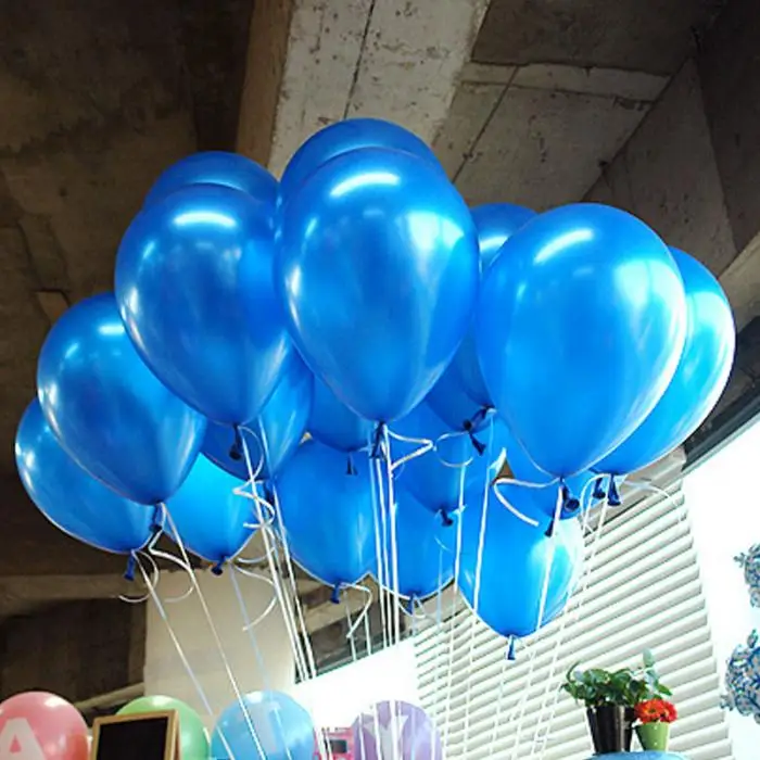 20 шт./компл. воздушные шары из латекса 10 дюймов сплошной цвет надувной круглый воздушный шар для свадьбы День рождения украшения LKS99