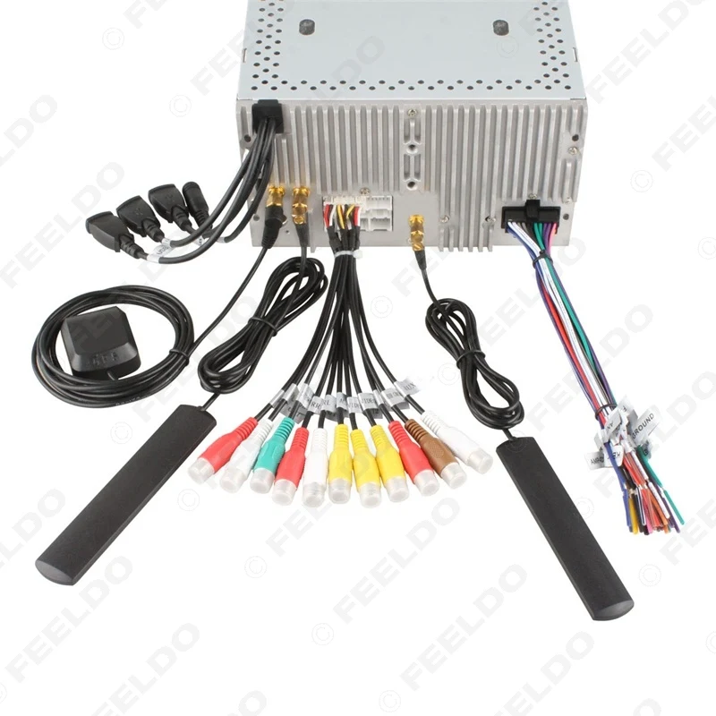 Sale FEELDO 7inch Universal Android 6.0 (64bit) Octa Core 2G/32G/4G Car Media Player With GPS Navi Radio For Nissan/Hyundai 2DIN ISO 5