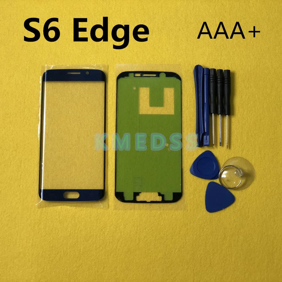 Сенсорная панель экрана для замены для samsung Galaxy S6 Edge Plus S6+ G928 G928F S6 Edge G925 G925F Передняя стеклянная внешняя линза+ Инструменты