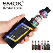 Most Popular 220W SMOK Alien Vape Kit with 6ml TFV12 Tank Atomizer 220W SMOK Alien Box