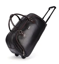 High quality famous brand men’s travel trolley bag women travel suitcase on wheels malas men carry on luggage maletas TB00033