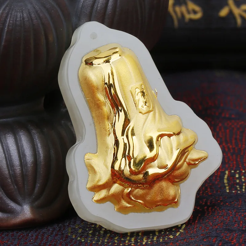 

Cluci Cage Pendants Choker Necklace Asg Manufacturers Selling Inset Jades Pendant With 3 D Solid Inlay Hetian Cabbage Lucky