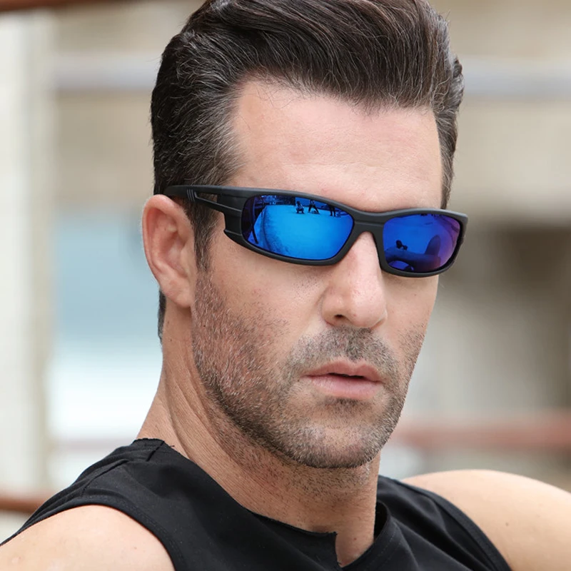 2019 Classic Polarized Sunglasses Men Women New Driving Black Frame Sun Glasses Male Goggles UV400 Gafas De Sol G107