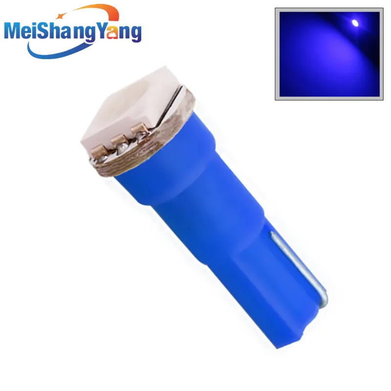 

T5 1 SMD 5050 blue Signal panel LED Lamp 74 LED lamps Car interior car lights light source 12 V car