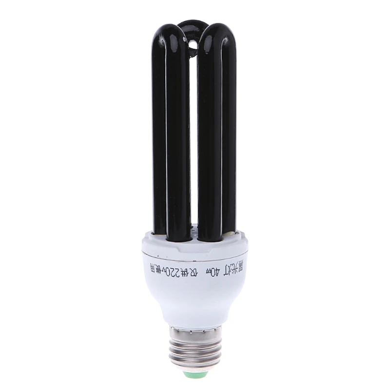 

2018 High quality E27 15/20/30/40W UV Ultraviolet Fluorescent Blacklight CFL Light Bulb Lamp 220V
