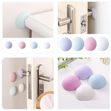 1 шт. самоклеющиеся круговые Угловые ограждения дверные ручки бамперы буферные ограждения стопоры резиновый шумопоглотитель краш-коврик дверной замок