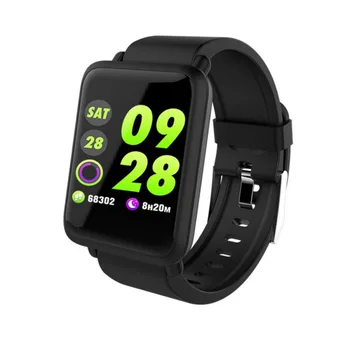 

M28 Smart Bracelet Waterproof Smart Band Watch Blood Pressure Monitoring Fitness Pedometer Wristband for Ios iPhone Huawei P30