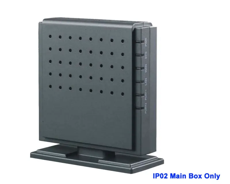 

IP02 -0 Analog trunk Asterisk Ready Small PBX Main Box ONLY Supports 1~ 2 FXO or FXS for VoIP sip IP phone system