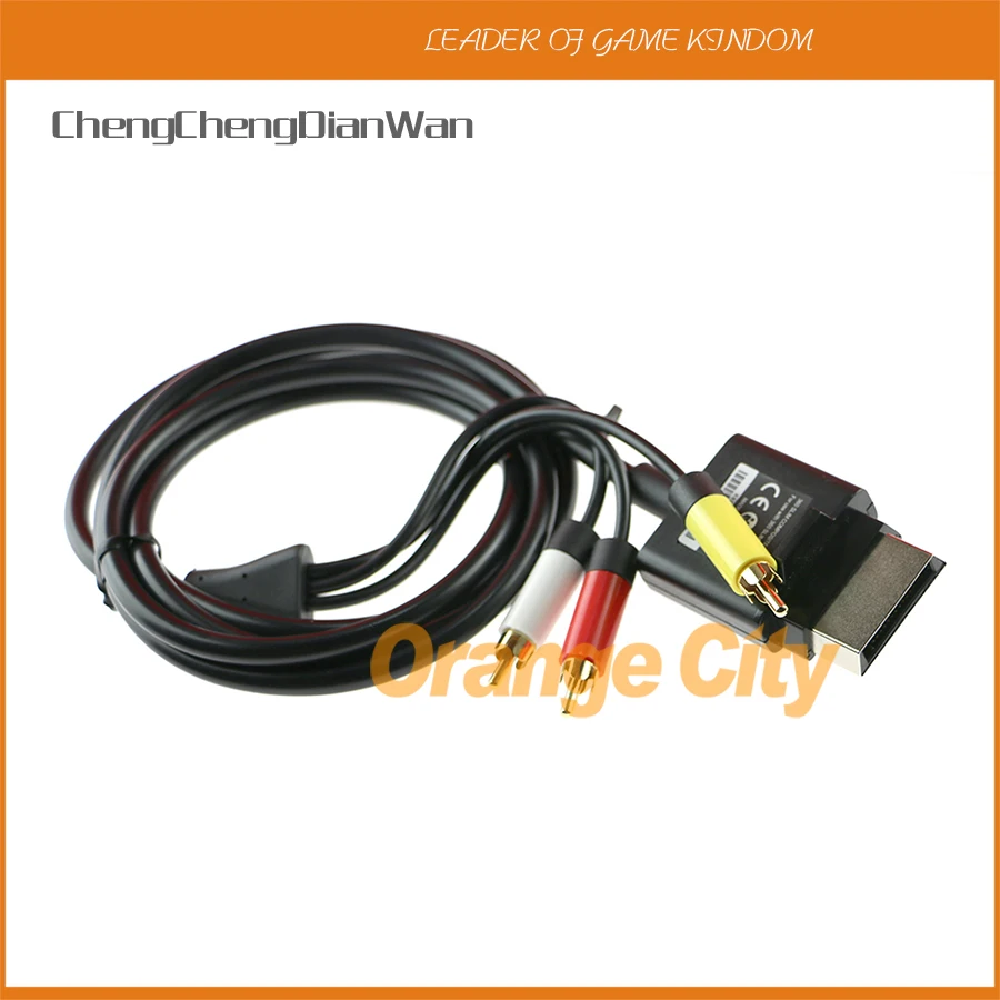  ChengChengDianWan 10 pz/lotto alta qualità HD Componente TV Composito Audio Video AV Cavo per Xbox 