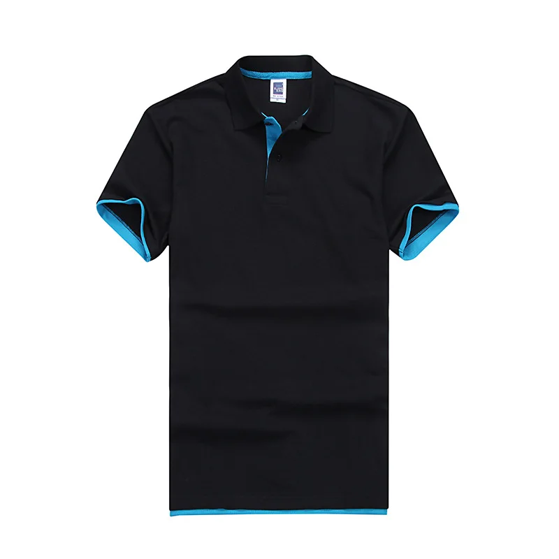 SIAOTE Clothing T-shirt Men Solid Color Mandarin Collar Slim Fit Short-sleeve Casual Shirts Teen t shirt Men's T-shirt (15)