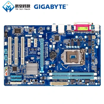 

Gigabyte GA-P61A-D3 Intel H61 Original Used Desktop Motherboard LGA 1155 Core i7 i5 i3 DDR3 16G SATA3 USB3.0 ATX