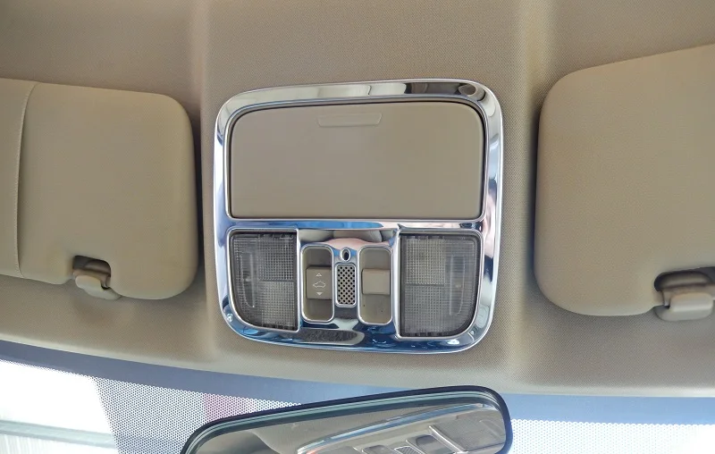 Хромированные накладки на передний задний плафоны и шторку открывания люка из нержавеющей стали для Honda CR-V CRV 3 Хонда срв 2007 2008 2009 2010 2011 года