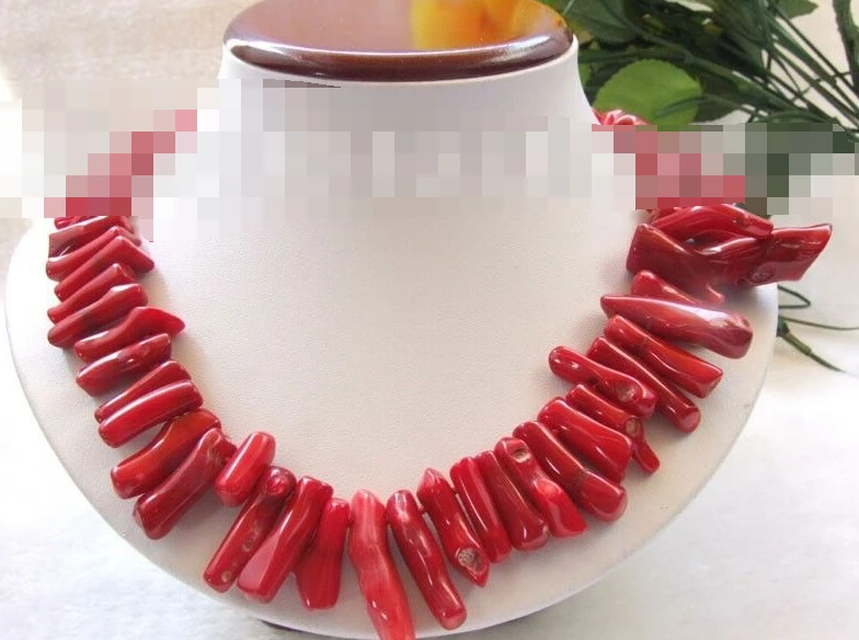 FREE SHIPPING&gt@@&gt 0928 Huge Natural Red Branch Coral Necklace | Украшения и аксессуары