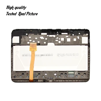 

For Samsung Galaxy Tab 3 GT-P5200 P5210 P5200 Touch Screen Digitizer LCD Display Panel Assembly With Frame