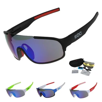 

COMAXSUN Polarized Cycling Glasses Bike Riding Protection Goggles Driving Outdoor Sports Sunglasses UV 400 STS814 3 Color