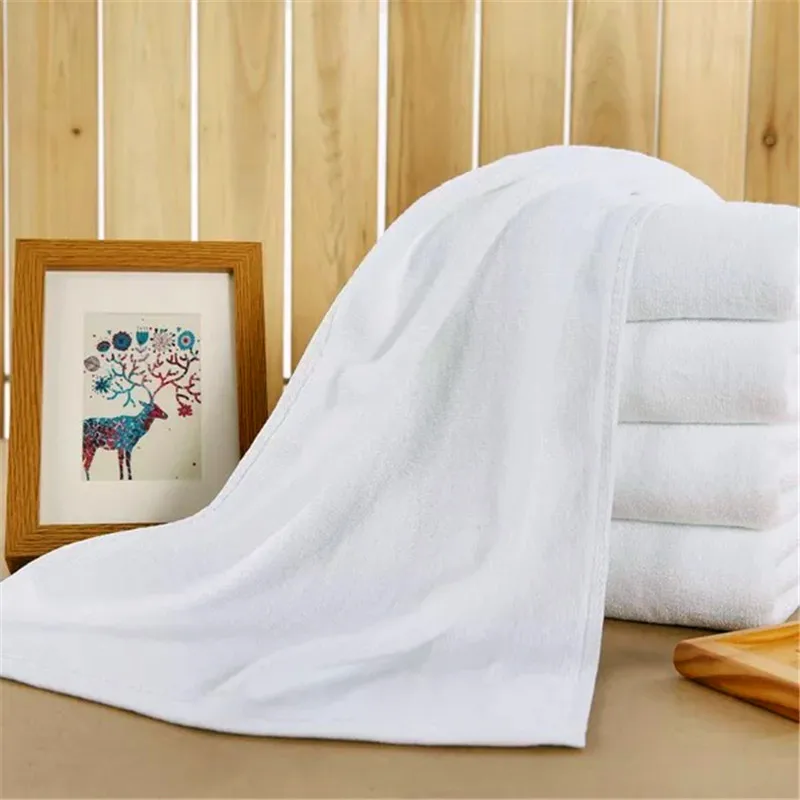 White color 5 stars Hotel Face Towel 34x74 cm high quality soft super water absorbent towel 1000