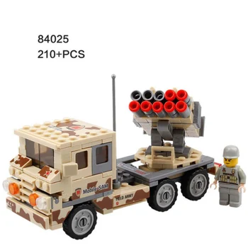 

Modern military ww2 Antiaircraft Missile Vehicle building block batisbricks army figures MOC bricks toys for boys gifts