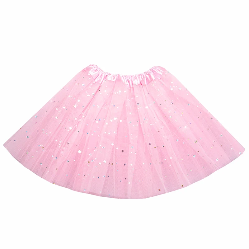 Юбки-пачки для девочек юбка балерины для малышей Детская Пышная юбка из тюля, детская танцевальная балетная юбка для девочек, повседневная юбка ярких цветов для детей возрастом от 2 до 8 лет