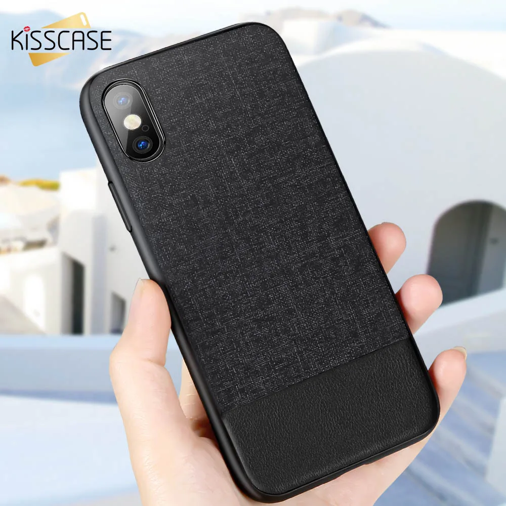 KISSCASE тканевый чехол для Samsung Galaxy S10 Plus S10e A7 A8 A6 2018 Note 9 8 кожаная сумка Capinhas Coque |