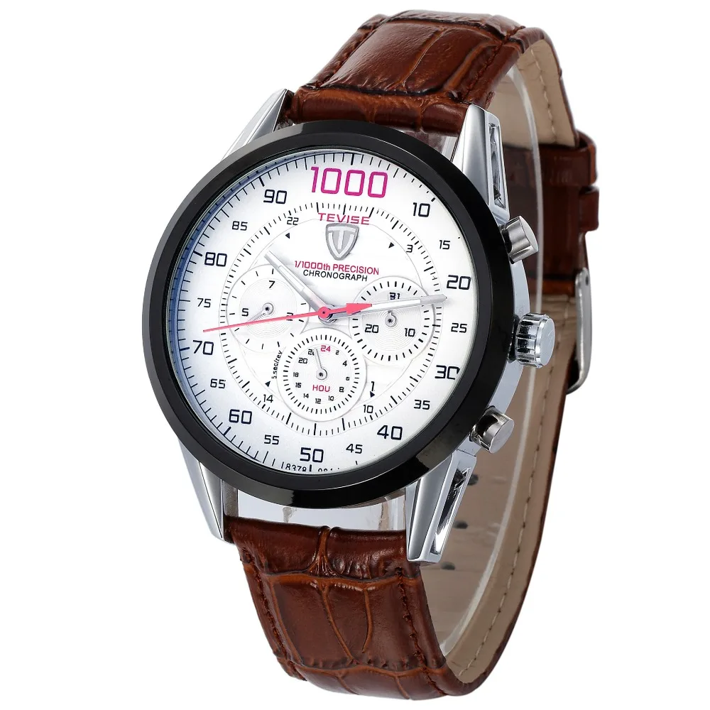 TEVISE Luxury brand Men s mechanical watches Symphony glass Mirror 30m waterproof Automatic Male wrist watch