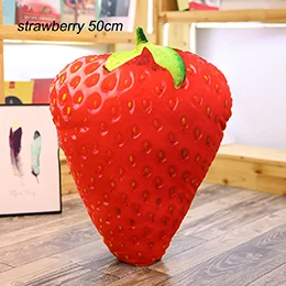 22 фрукты овощи в форме плюшевые игрушки подушка валик клубника манго дуриан киви лук брокколи морковь реалистичный Декор - Цвет: Strawberry