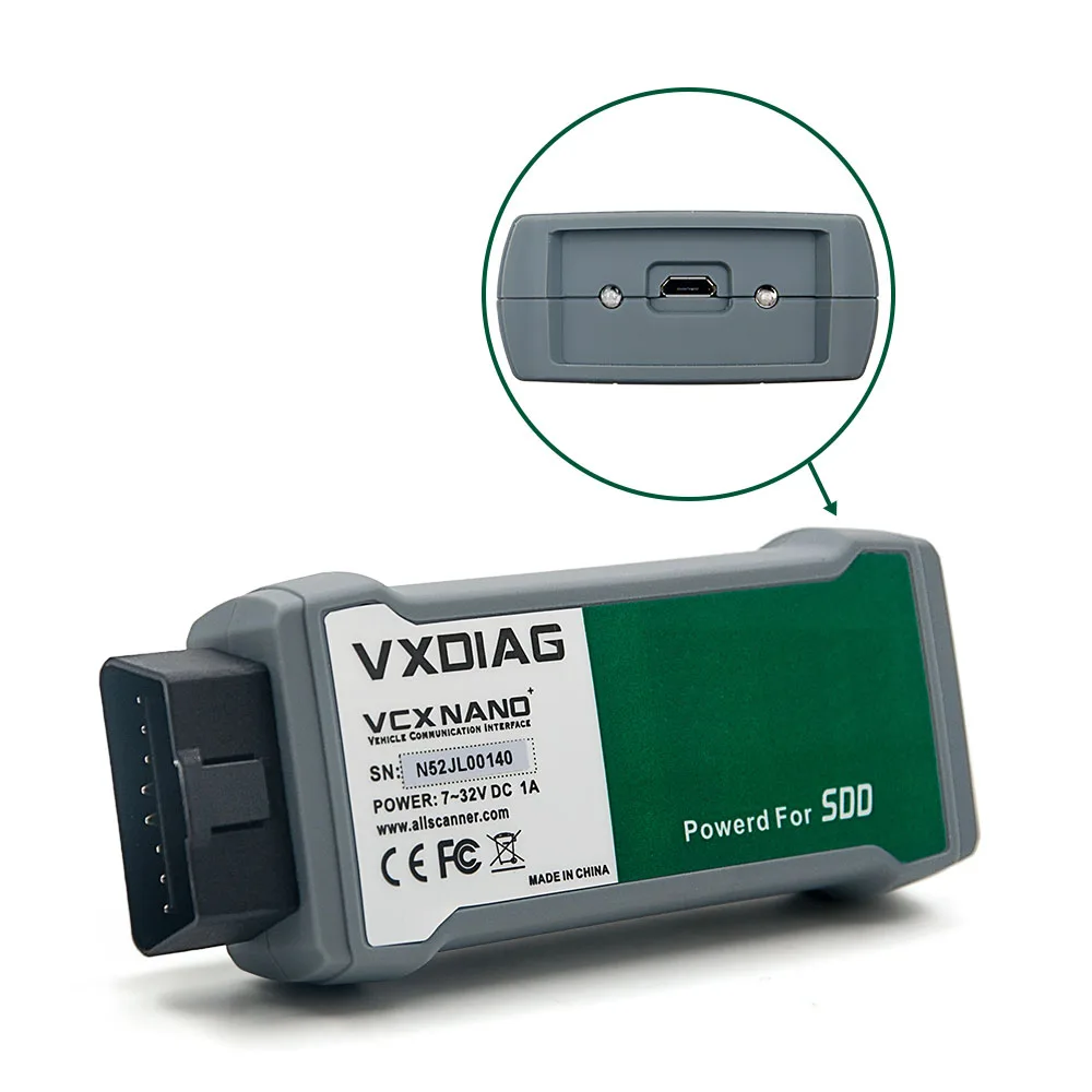 VXDIAG VCX NANO для Land Rover и Jaguar программное обеспечение SSD V141 для всех протоколов VXDIAG VCX NANO 2в1 DHL бесплатно