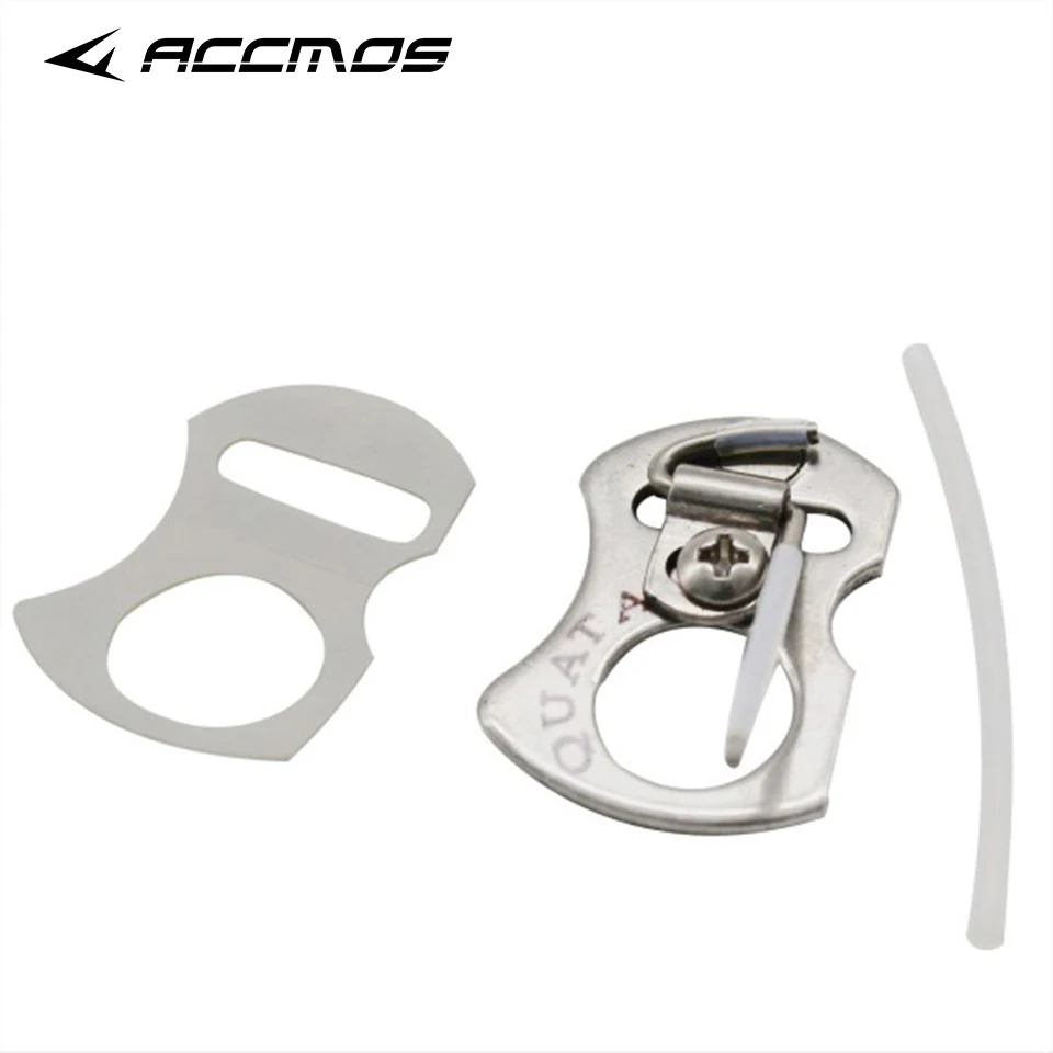 Decut QUATA Stainless Steel Flipper Arrow Rest Stick To Bow