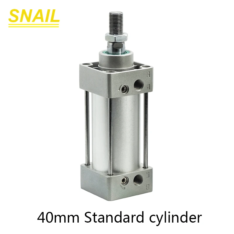 

diameter 40mm,standard magnetic cylinder, Stroke 25 50 75 100 125 150 175 200 mm For mechanical and pneumatic components