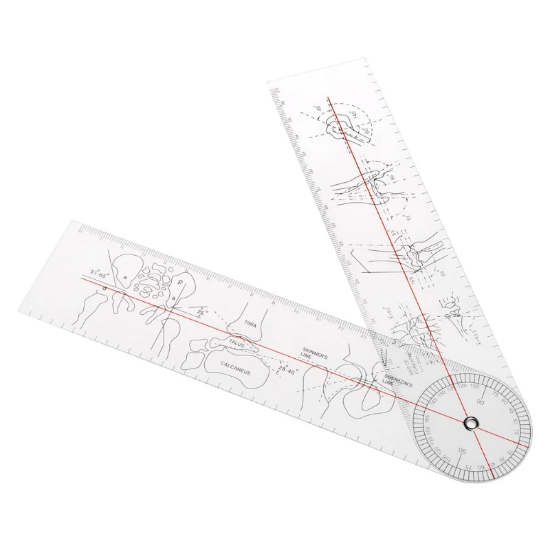 

Goniometer Angle Medical Ruler Rule Joint Orthopedics Tool Instruments Plastic
